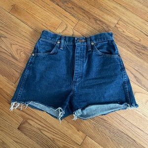 Wrangler cut off Jean shorts